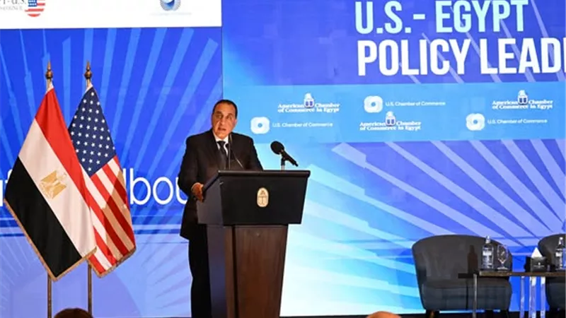 مدبولى: 1800 شركة أمريكية تعمل في مصر باستثمارات 47 مليار دولار