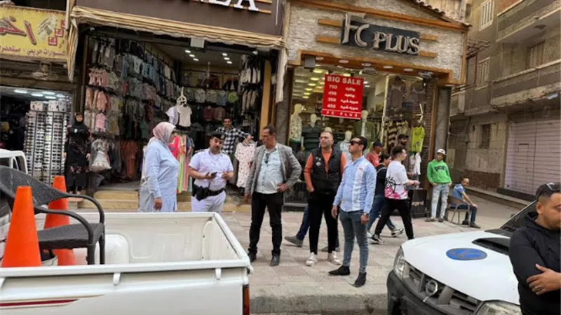 دهان سور مقابر سيدى بشر والارصفة ونظافة الطرق