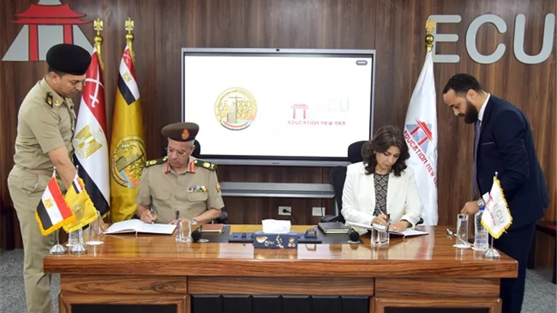 الهيئة الهندسية للقوات المسلحة توقع بروتوكول تعاون مع الجامعة المصرية الصينية