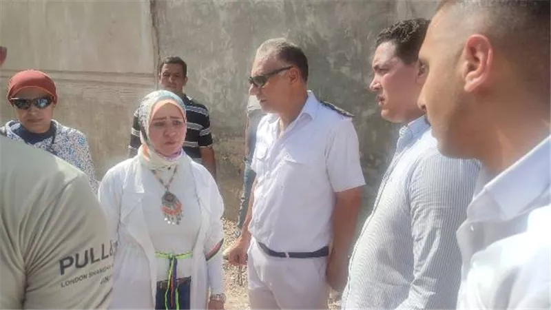 حملات ازالة موسعة للتعديات ومخالفات المبانى بشرق الاسكندرية