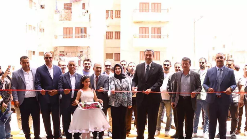 محافظ دمياط يفتتح جراج الديوان العام والوحدة المحلية للعاصمة