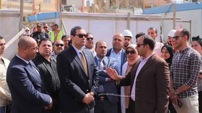 الشهابى ونائب وزير الصحة يتفقدان مشروع إحلال وتجديد مستشفى فارسكو
