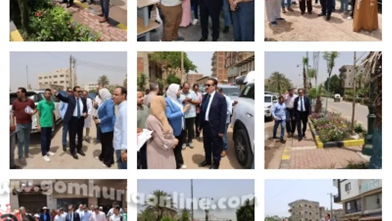 محافظ المنوفية : تطوير شامل في منوف والباجور وسرس الليان