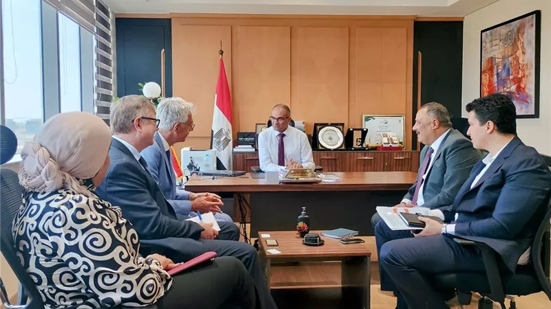 نائب وزير الإسكان يستقبل ممثلي الوكالة الألمانية للتعاون الدولي