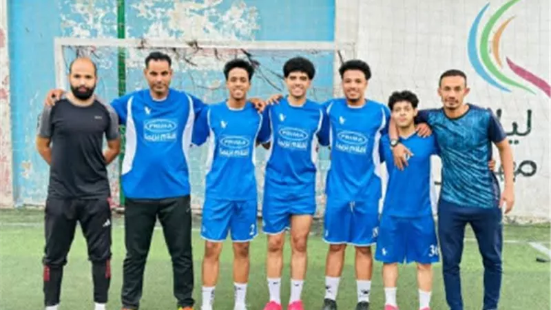 مركزشباب بدر الأول فى دورى الاحياء الشعبية فى كرة القدم