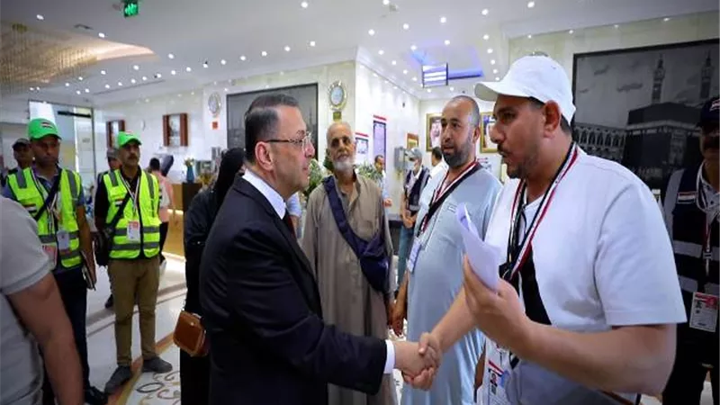 الرئيس التنفيذي لبعثة الحج المصرية يتفقد أحوال حجاج القرعة بفنادق الاقامة