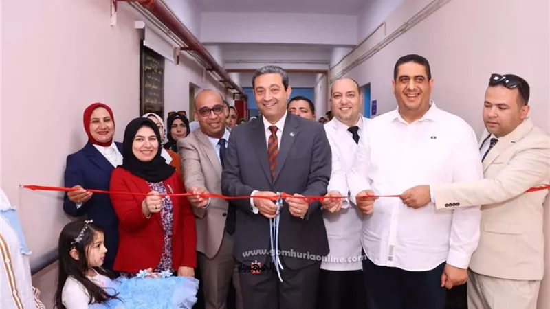 محافظ دمياط يفتتح وحدتى العناية المركزة بمستشفى السرو