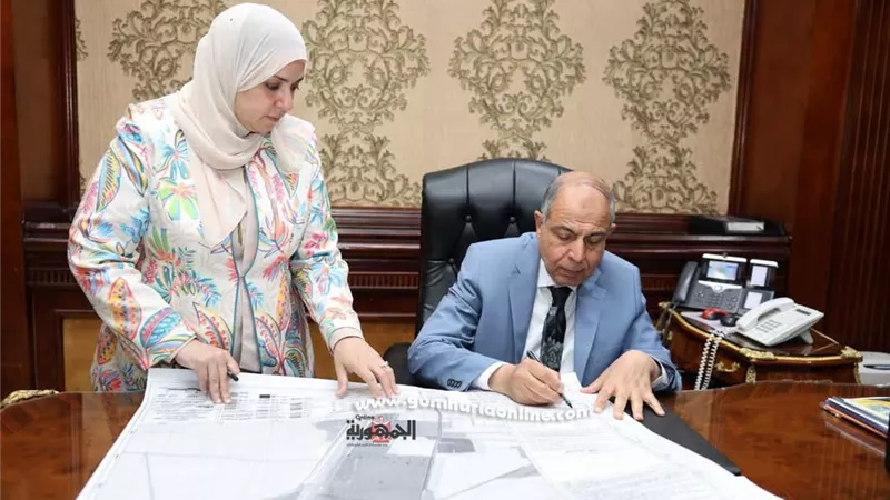 اعتماد المخططات التفصيلية لمدن مغاغة وديرمواس وأبوقرقاص