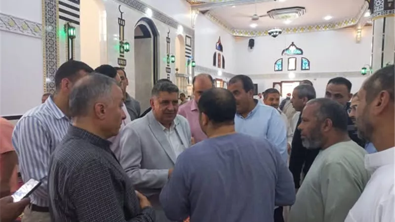 افتتاح مسجد جديد واستعادة وحدات متعدى عليها بمدينة السادات