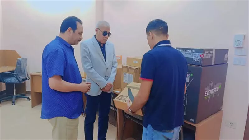 جامعة سوهاج تدعم ذوي الإعاقة السمعية والبصرية بأجهزة متطورة