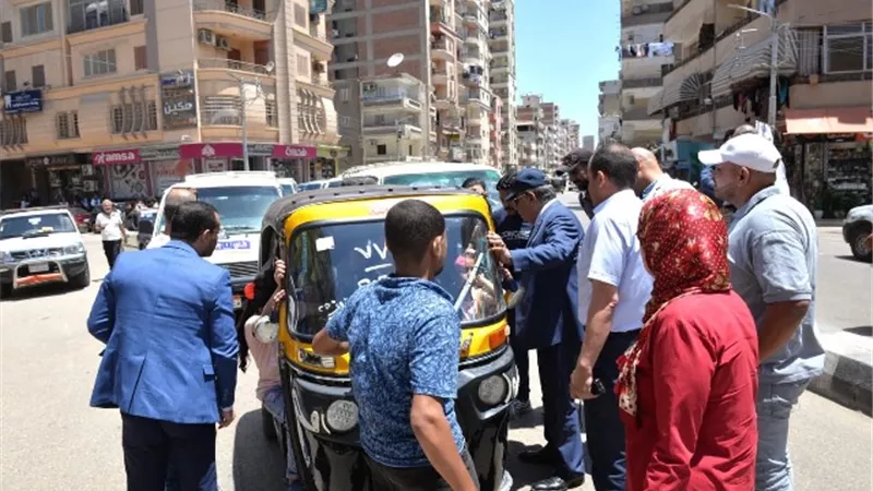 محافظ الدقهلية : مفيش توك توك صوته هيعلى تاني في المنصورة