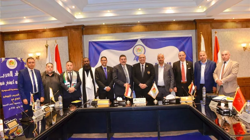 شريف مصطفى يفوز برئاسة الاتحاد العربي للكونغ فو