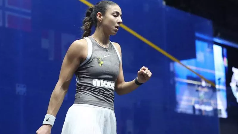 انسحاب هانيا الحمامي من بطولة بريطانيا المفتوحة للاسكواش