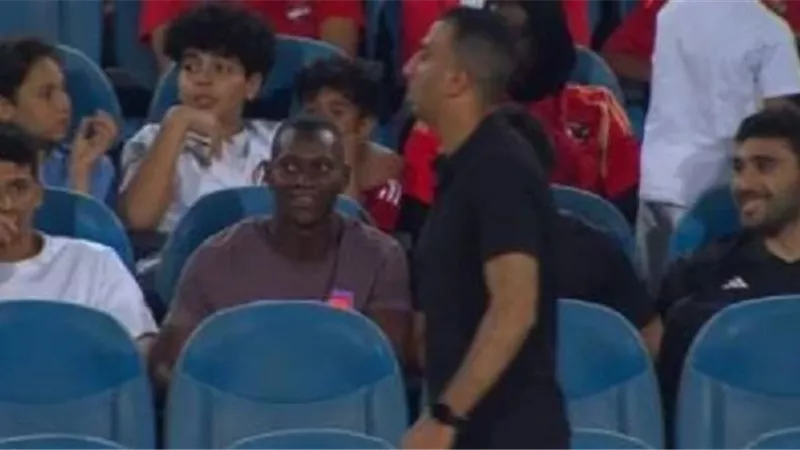 أليو ديانج يُدعم الأهلي في ليلة التتويج بالدوري - شاهد