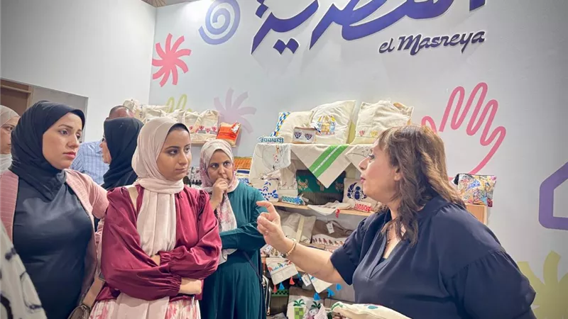 القومي للمرأة يسلط الضوء على براعة المنتجات المصرية في المغرب