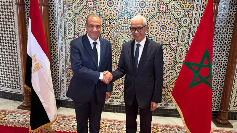 وزير الخارجية والهجرة يجتمع برئيس مجلس النواب المغربي في الرباط