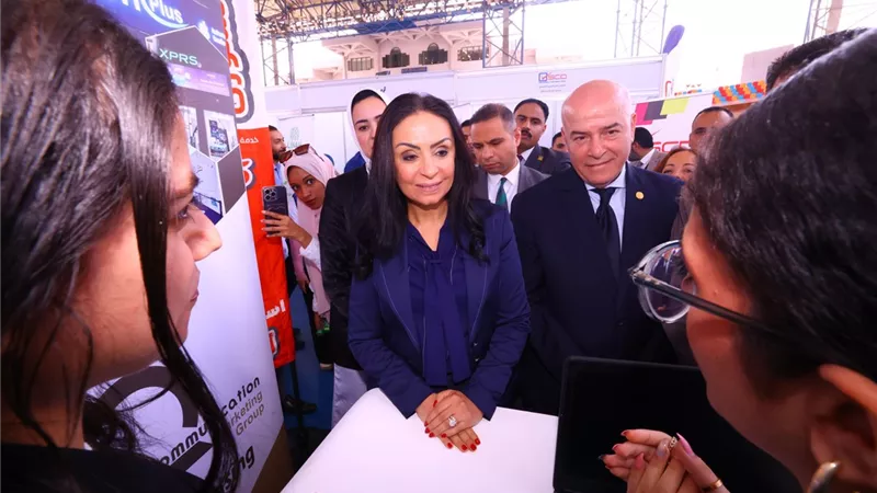 وزيرة التضامن تفتتح ملتقى فرصة حياة للتوظيف لتوفير 7000 فرصة عمل