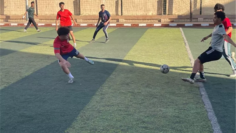 فى نهائيات خماسة القدم بالغربية فوز طنطا ثان على قطور بثنائية
