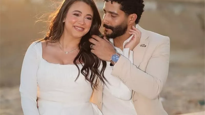 رسالة رومانسية من هايدي رفعت لخطيبها مصطفى منصور