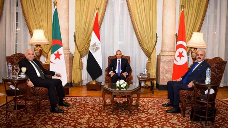 وزير الخارجية يستضيف اجتماعا للآلية الثلاثية لدول الجوار حول ليبيا