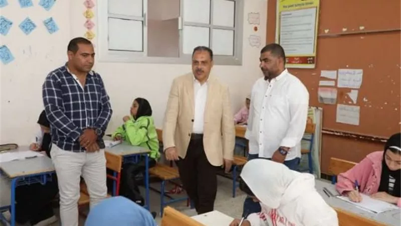هدوء فى امتحان الشهادة الإعدادية بالشرقية