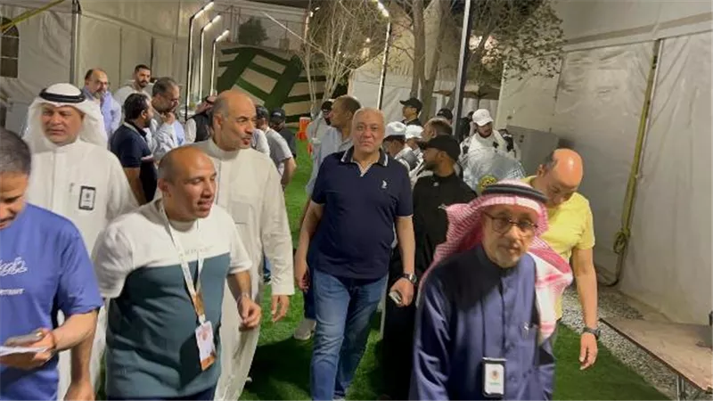 السياحة تعاين مخيمات البري والخمس نجوم استعدادا لتصعيد الحجاج