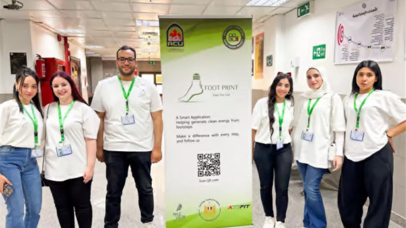 طلاب جامعة الأهرام الكندية يبتكرون تطبيقًا للطاقة النظيفة