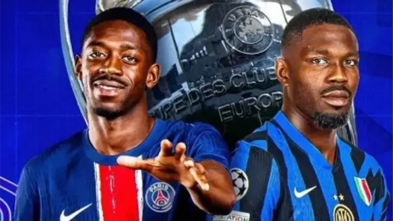 مشاهدة مواجهة باريس وإنتر ميلان بنهائي دوري الأبطال أوروبا مباشر
