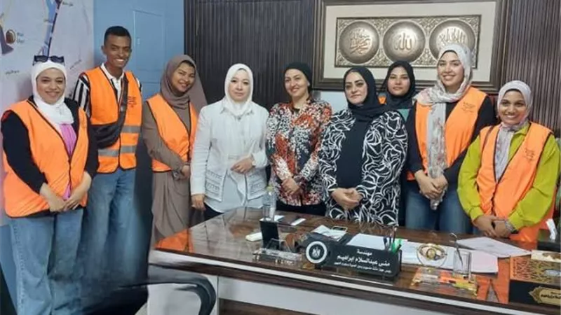 أسباب زيارة شباب بولاق لرئيس جهاز منطقة مثلث ماسبيرو.. بالصور