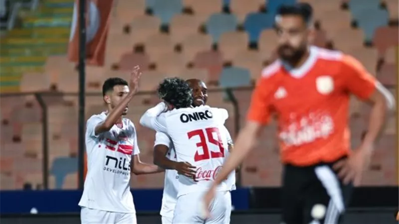 الزمالك يفوز على فاركو بثنائية في ختام مباريات دورى نايل 2025