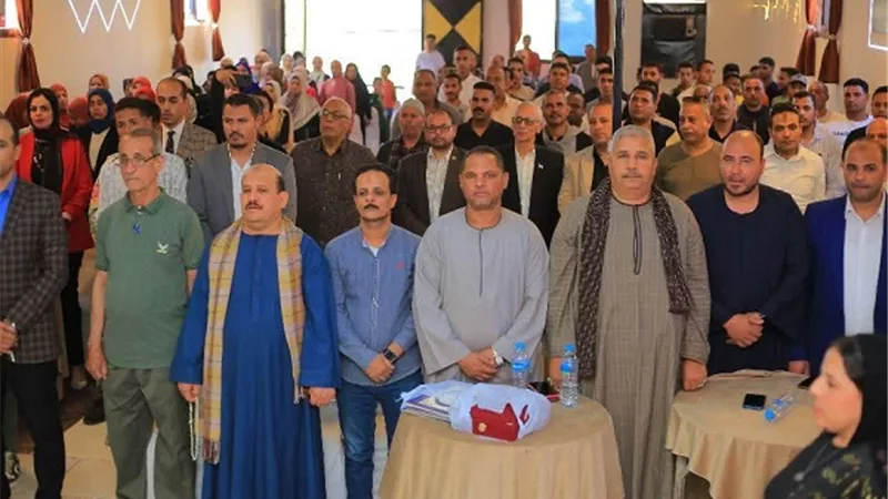 شباب المراغة ينظمون لقاءً جماهيريًا حاشدًا بحضور نائب محافظ سوهاج