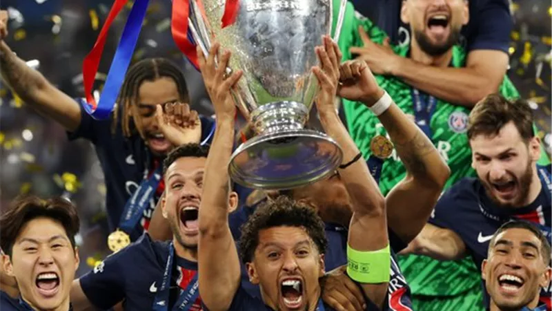 مبابي يعلق علي تتويج باريس سان جيرمان بلقب دوري أبطال أوروبا
