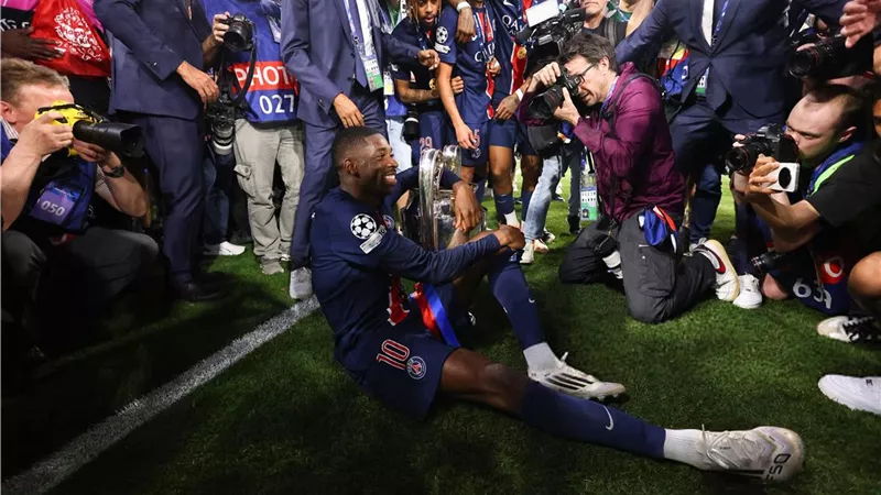 ديمبلي: حققنا أول لقب والفوز 5/0 على إنتر ميلان لم يكن سهلًا