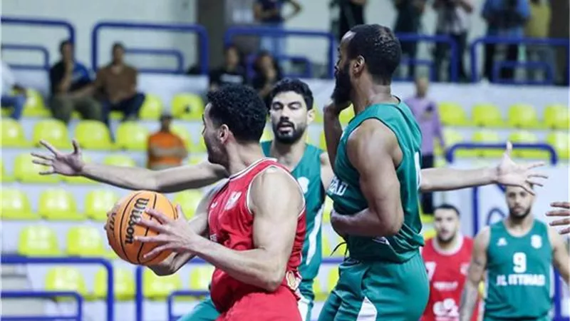 الأهلي يهزم الاتحاد السكندري ويتوج بدوري سوبر السلة