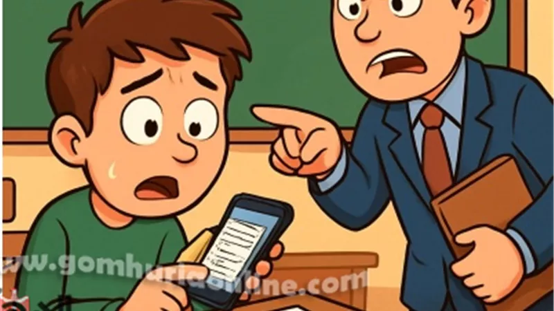 ضبط طالب صوّر امتحان الدراسات داخل لجنة بالمنوفية