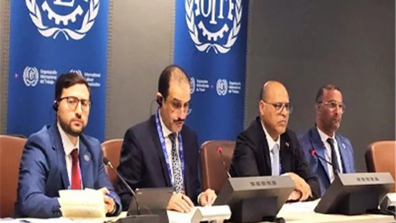 جبران يترأس الإجتماع المجموعة العربية المشاركة في مؤتمر العمل الدولي بجنيف