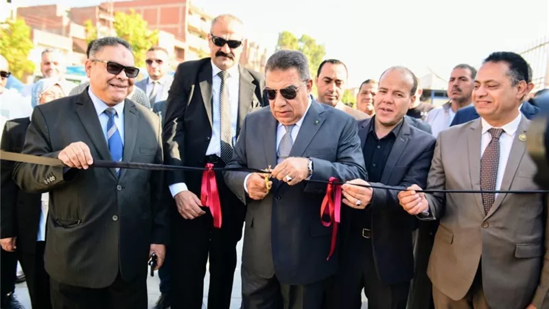 محافظ الدقهلية يفتتح مجزر المنصورة المطور بميت الكرما بطلخا