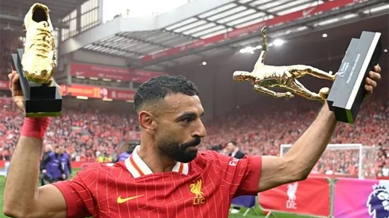 رسميا.. صلاح يحصد جائزة لاعب الموسم في ليفربول للمرة الخامسة