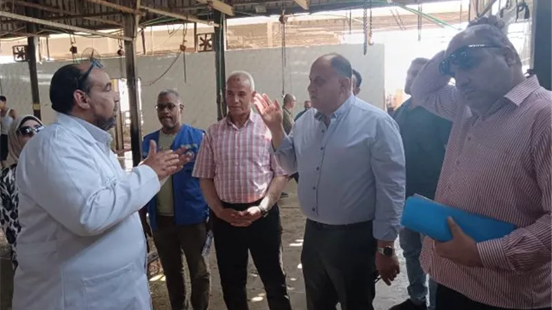 حملات تفتيش على المجازر ونقاط الذبيح بالاسماعيلية