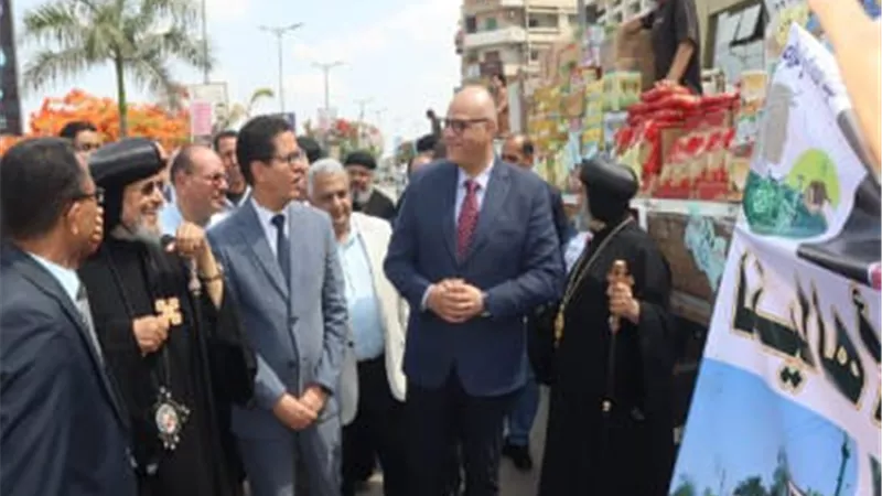 محافظ القليوبية يتفقد منافذ 