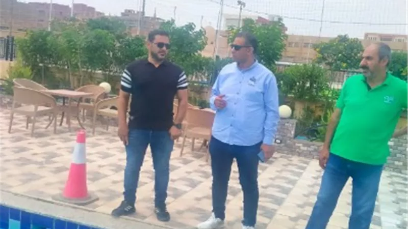 لجنة مكبرة للمرور على حمامات السباحة بالشباب والرياضة بالقليوبية
