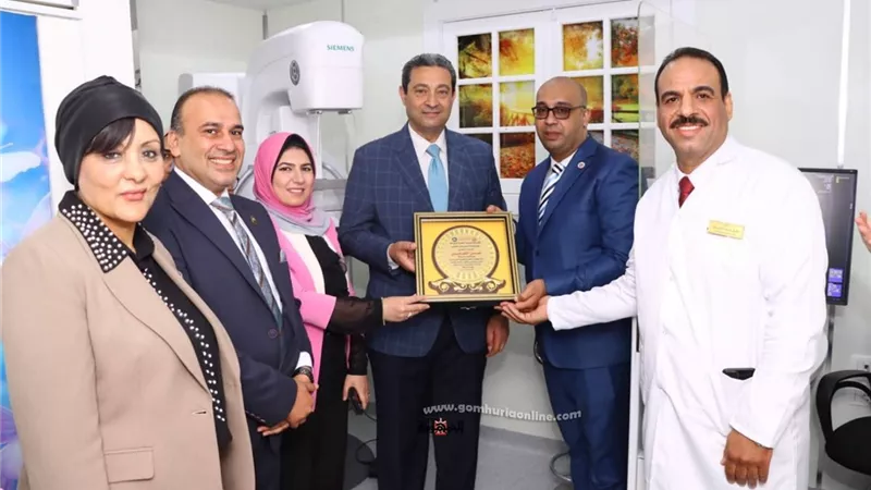 محافظ دمياط يفتتح وحدة الماموجرام بمستشفى الزرقا