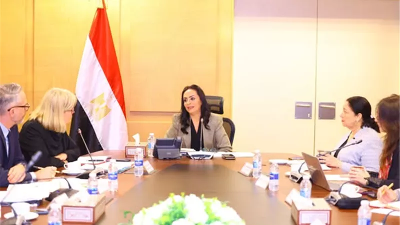 وزيرة التضامن تلتقي بعثة رفيعة المستوى من المفوضية الأوروبية