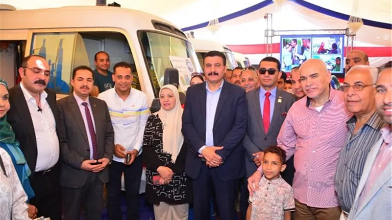 مستقبل وطن مركزالمنيا ينظم قافلة طبية بقرية بني محمد سلطان