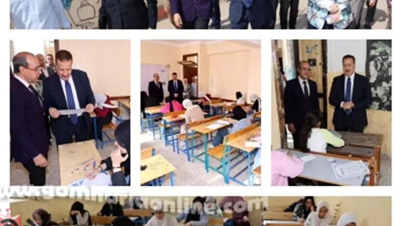 تحليل امتحانات الإعدادية بالمنوفية حالات الغش والتداول الإلكتروني