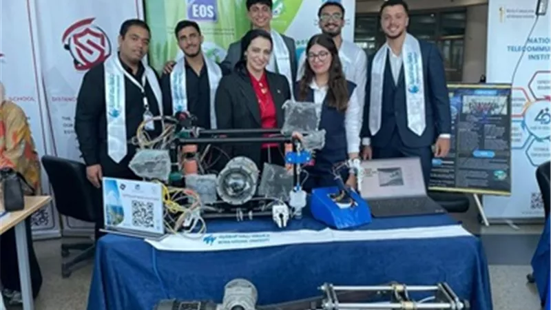 طلاب جامعة بنها الأهلية يقدمون حلولاً مبتكرة لتحديات تغيير المناخ