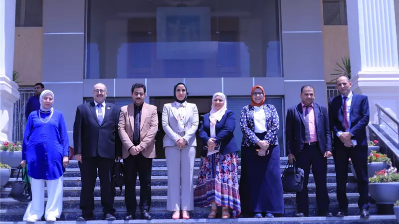 نائب محافظ الإسكندرية يستقبل وفد مركز المعلومات ودعم اتخاذ القرار