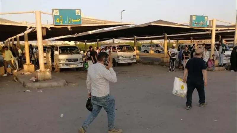 جهاز مدينة بدر يستعين بسيارات إضافية لفك الضغط بالمواقف فى العيد فيديو