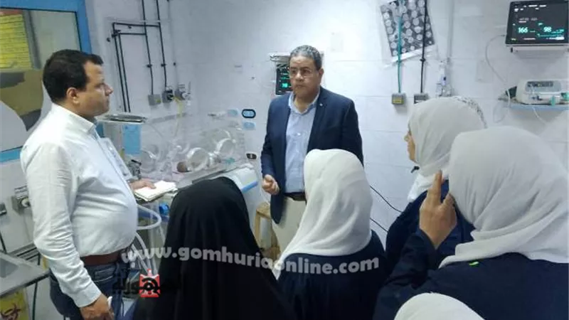 مدير صحة المنوفية في جولة مفاجئة للاطمئنان على جاهزية المستشفيات
