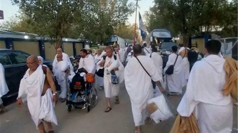نجاح نفرة كامل حجاج السياحة الى المزدلفة بعد انتهاء تصعيدهم إلى عرفات